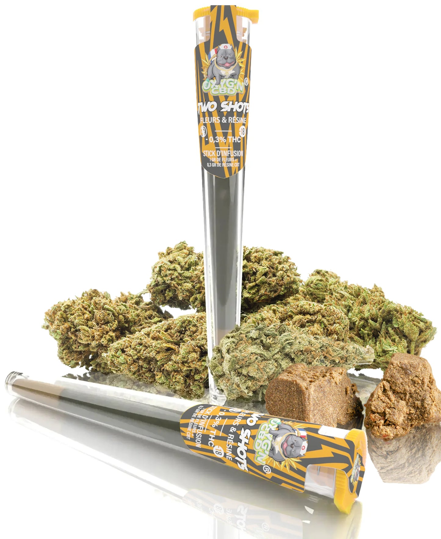 Two Shots Pré-Roll CBD
