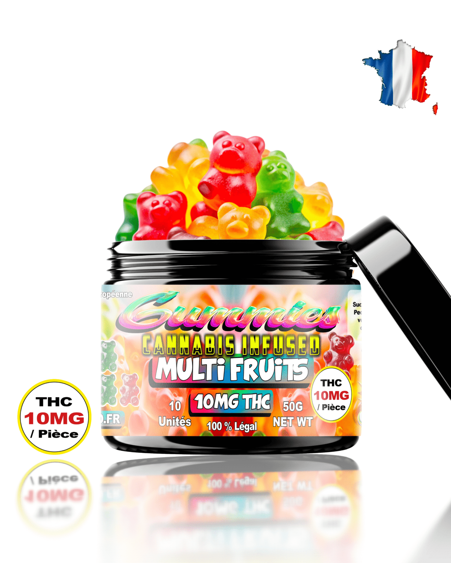 Gummies 🍬🧸🍭 10Mg Delta 9 THC et CBD - OXYG'N