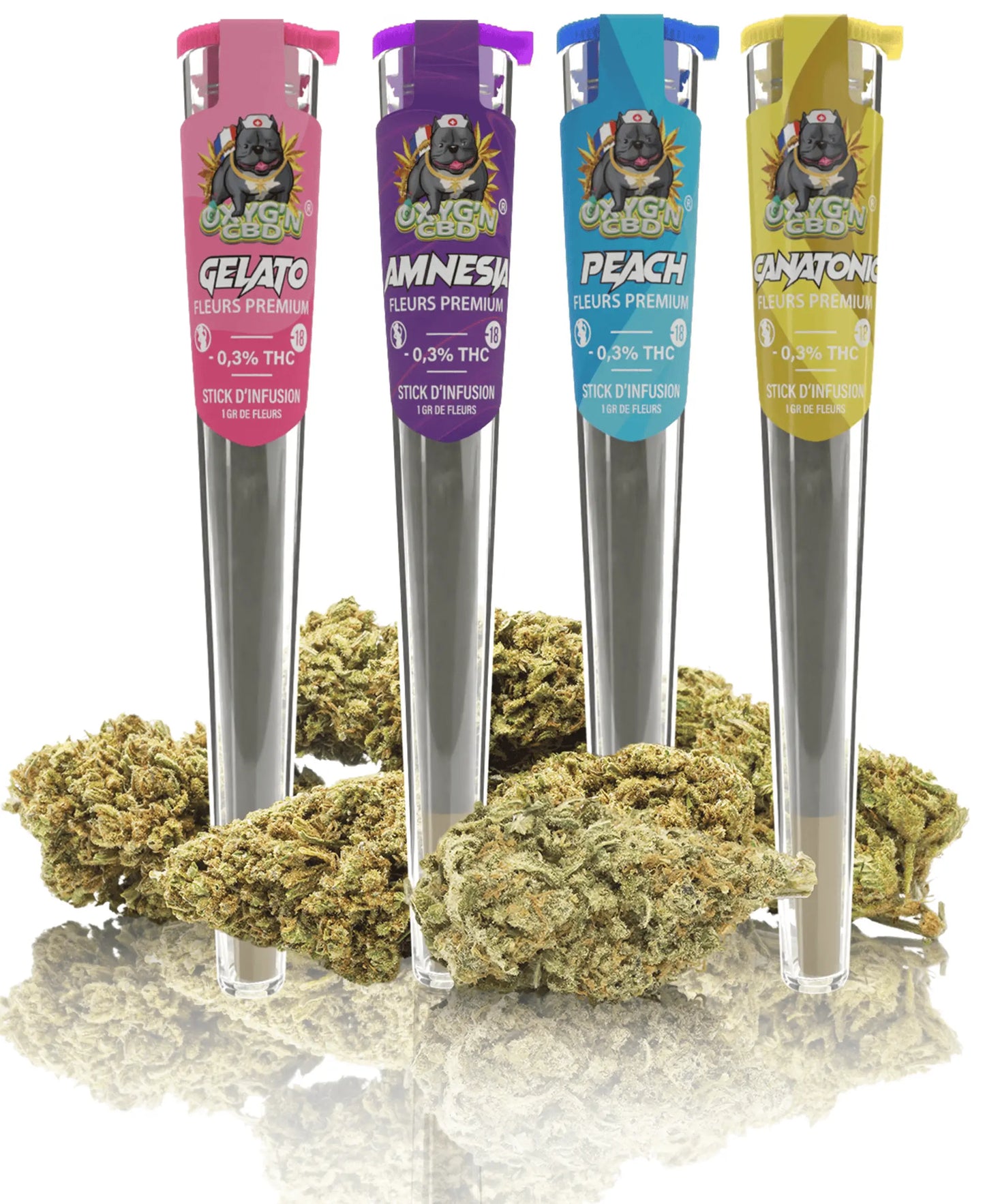 Pack Pré - Roll x4 - OXYG'N