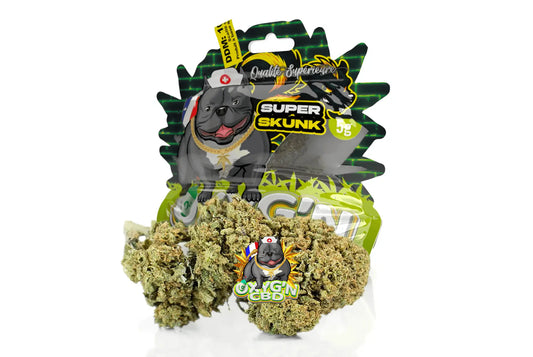 Fleur Super Skunk CBD : une référence des fleurs de cannabis aux saveurs uniques