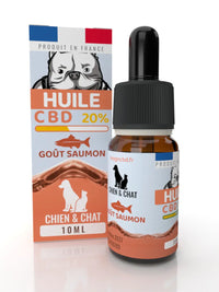 Huile CBD 20% pour chien et chat OXYG'N Huile CBD 20% pour chien et chat OXYG'N