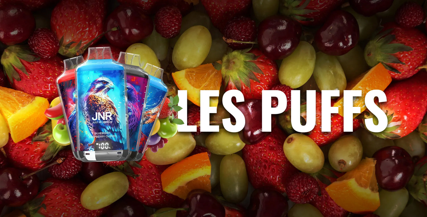 puff CBD avec cigarette électronique jetable aux saveurs fruitées