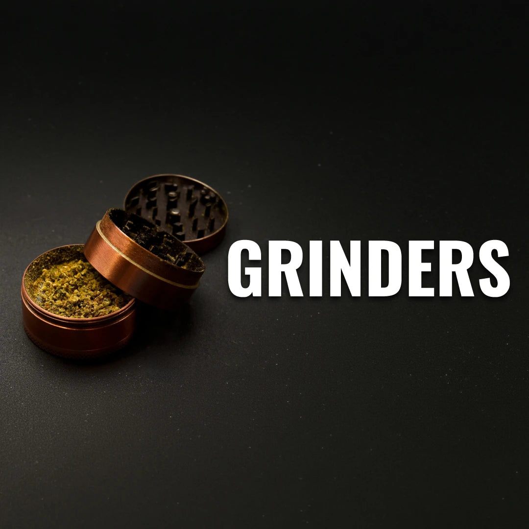 Grinders avec fleurs de chanvre