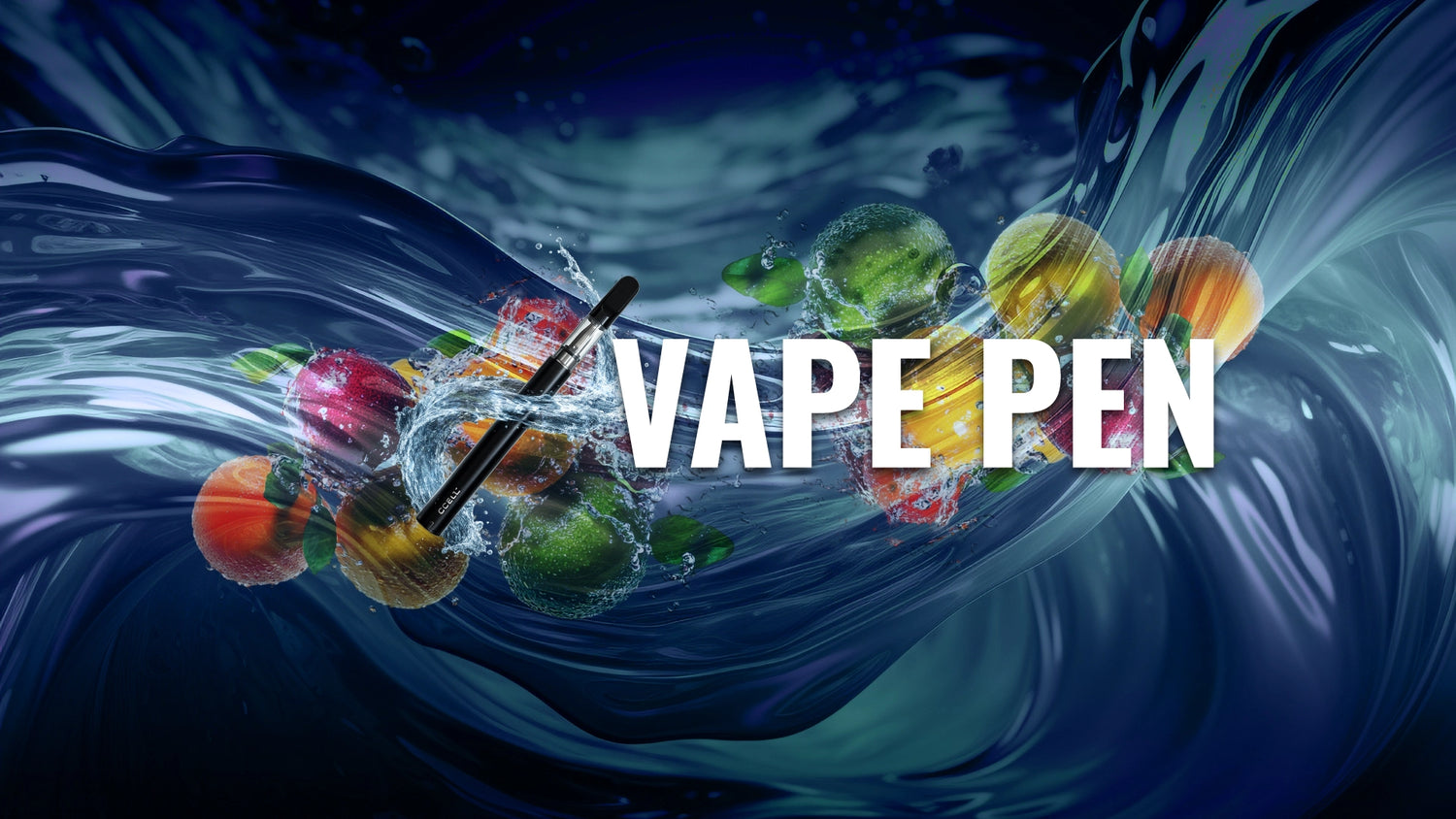 vape pen CBD avec stylo vape et arômes fruités