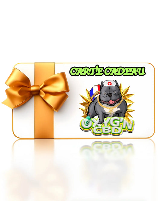 Carte Cadeau OXYG'N CBD - OXYG'N