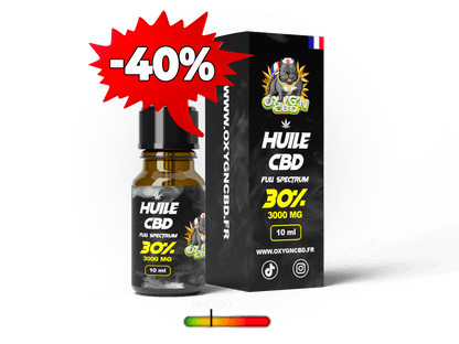 Huile CBD 30% - OXYG'N