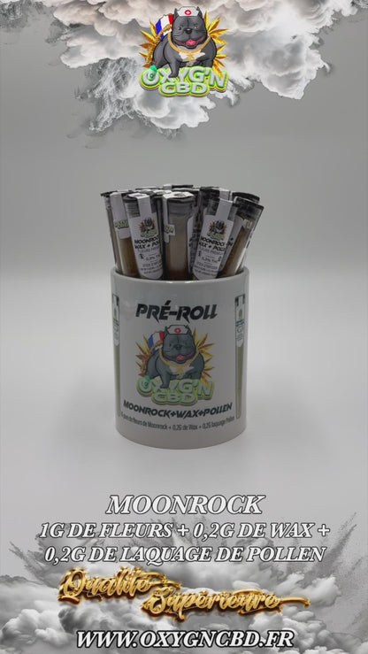 Moonrock + Wax + Pollen Pré-Roll