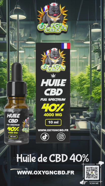 Huile CBD 40% x3